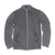 Men's cotton cardigan, 'Charcoal Spark' - Men's Zippered Grey Cotton Sweater (image 2a) thumbail
