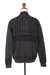 Men's cotton pullover sweater, 'Stylish in Charcoal' - Men's Stone Washed Cotton Pullover Sweater (image 2h) thumbail