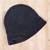 Herren-Strickmütze „Lived in Style in Navy“ - Überfärbte Herren-Wintermütze aus Baumwolle