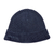 Men's knit hat, 'Cold Front in Navy' - Men's Over-Dyed Cotton Winter Hat (image 2a) thumbail