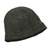Cotton knit hat, 'Classy Olive' - 100% Cotton Knitted Hat in Dark Artichoke and Stone Washed (image 2a) thumbail