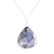 Dendritic agate pendant necklace, 'Forest Frond' - Sterling Silver Dendritic Agate Necklace thumbail
