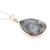 Dendritic agate pendant necklace, 'Forest Frond' - Sterling Silver Dendritic Agate Necklace (image 2c) thumbail