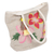 Bolsa de yute bordada, 'Floral Story' - Bolsa de yute con temática floral bordada