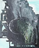 'Inner Storm' - Signed Abstract Painting on Canvas