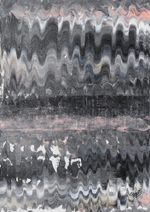 'Waves' - Wavy Abstract Acrylic Painting on Canvas