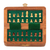 Mini wood chess set, 'Travel Delight' - Hand Carved Acacia Wood Mini Chess Set (image 2b) thumbail