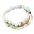 Onyx jewelry set, 'Blissful Morning' - Onyx Beaded Bracelet and Necklace Jewelry Set (image 2d) thumbail