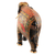 Hand-painted wood sculpture, 'Mughal Luxury' - Hand Painted Neem Wood Elephant Sculpture (image 2c) thumbail