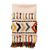 Embroidered cotton throw, 'Snug Saturday' - Fringed Cotton Throw with Tufted Embroidery (image 2b) thumbail