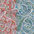 Cotton scarf, 'Paisley Rainbow' - Screen Printed Paisley Motif Chanderi Cotton Scarf (image 2c) thumbail