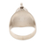 Garnet locket ring, 'Secret Princess' - Sterling Silver and Garnet Locket Ring