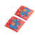 Ceramic dangle earrings, 'Painted Elephant' - Ceramic Elephant-Motif Dangle Earrings (image 2b) thumbail