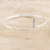 Sterling silver cuff bracelet, 'Essential Shine' - Hand Crafted Sterling Silver Cuff Bracelet