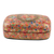 Decorative papier mache box, 'Kashmir Cheer in Rainbow' - Hand Made Decorative Papier Mache Box from India