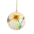 Papier-mache holiday ornaments, 'Early Spring' (set of 4) - Handmade Papier-Mache Holiday Ornaments (Set of 4)