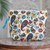 Cotton travel bag, 'Mumbai Tote' - Colorful Paisley Print  Zippered Pouch in 100% Cotton thumbail