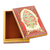 Papier mache jewelry box, 'Kashmir Flavor' - Artisan Crafted Tree Motif Jewelry Box (image 2c) thumbail