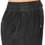 Stonewashed palazzo pants, 'Simple Style in Black' - Black Viscose Twill Pants from India