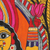 Madhubani-Gemälde - Madhubani-Göttin-Malerei auf handgeschöpftem Papier