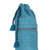 Porta esterilla de yoga de algodón, 'Turquoise Mind' - Portador de esterilla de yoga de algodón azul turquesa