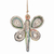 Eco-friendly paper ornaments, 'Dragonfly Dreams' (set of 4) - Eco-Friendly Dragonfly Ornaments (Set of 4)