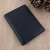 Leather wallet, 'Chic Essentials' - Artisan Crafted Black Leather Wallet thumbail
