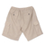 Linen-blend cargo shorts, 'Spring Cool in Sand' - Linen-Blend Cargo Shorts with Drawstring (image 2f) thumbail