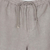 Men's linen-blend cargo shorts, 'Spring Cool in Dove Grey' - Men's Grey Linen-Blend Cargo Shorts (image 2e) thumbail