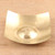 Brass incense holder, 'Ashes to Ashes' - Hand Made Brass Incense Holder