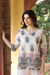 Block-printed cotton tunic, 'Glory of Jaipur' - Block-Printed Cotton Tunic with Paisley Motif thumbail