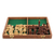 Mini wood chess set, 'Leisure Time' - Hand Carved Acacia Wood Chess Set (image 2c) thumbail