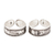 Sterling silver toe rings, 'First Choice' (pair) - Hand Crafted Sterling Silver Toe Rings (Pair) (image 2a) thumbail