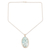 Larimar pendant necklace, 'Cloud Nine' - Larimar and Sterling Silver Pendant Necklace (image 2c) thumbail