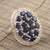 Rhodium-plated sapphire cocktail ring, 'Dream Theory' - Artisan Crafted Rhodium-Plated Sapphire Cocktail Ring (image 2b) thumbail