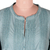 Cotton tunic, 'Udaipur Lake in Blue' - Beaded Cotton Tunic from India (image 2g) thumbail