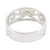 Sterling silver band ring, 'Jali Vines' - Sterling Silver Jali Vine Themed Band Ring from India (image 2c) thumbail