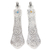 aluminium incense holders, 'Ganesha Guardian' (pair) - Ornate aluminium Incense Holders (Pair)