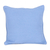Cotton cushion covers, 'Sky Serenade' (pair) - Light Blue Cotton Cushion Covers (Pair) (image 2b) thumbail