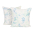 Tie-dyed cotton cushion covers, 'Spring Sky' (pair) - Cotton Tie-Dyed Cushion Covers (Pair) (image 2a) thumbail