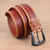 cinturón de cuero de los hombres - Cinturón de cuero para hombre con herramientas