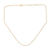 Gold plated sterling silver link necklace, 'Simply Sweet' - Link Necklace in 22k Gold Plated Sterling Silver