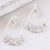 Sterling silver dangle earrings, 'Speak to Me' - Artisan Crafted Sterling Silver Dangle Earrings (image 2c) thumbail
