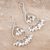 Cultured pearl dangle earrings, 'Empire of Light' - Hand Crafted Sterling Silver Dangle Earrings