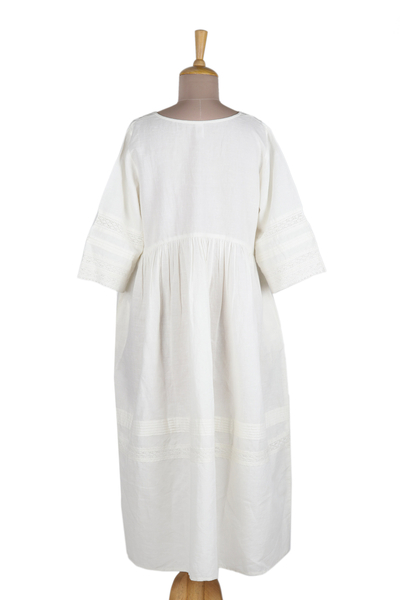 Linen dresses for women, linen tunic dress, plus size clothing, oversized  dress, linen robes boho X23-1