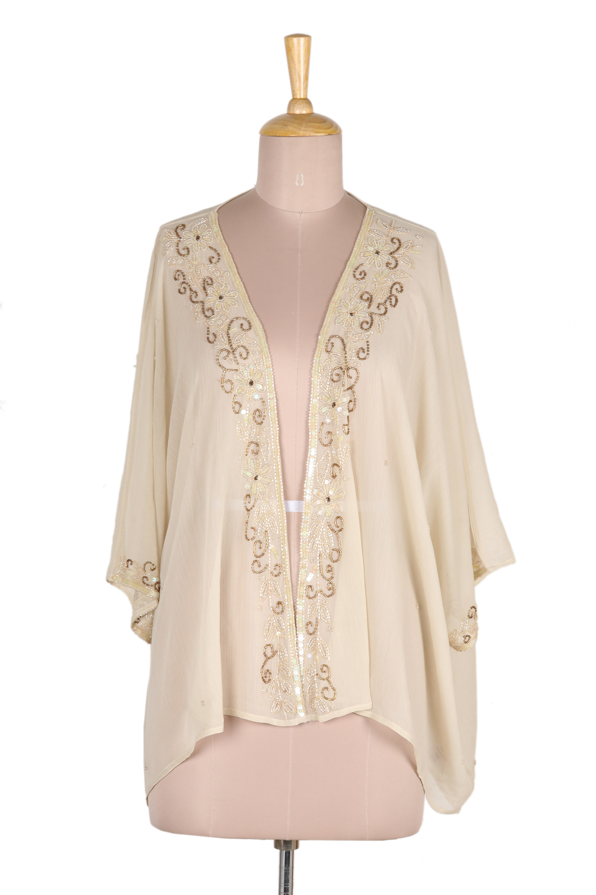 UNICEF Market | Beaded layering Jacket - Jaipur Glam