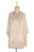Embellished layering jacket, 'Jaipur Glam' - Beaded layering Jacket (image 2a) thumbail