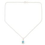 Sterling silver jewelry set, 'Sing-Along' - Sterling Silver Earrings and Pendant Necklace Set