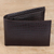 Men's leather wallet, 'Sleek Style' - Men's Brown Leather Wallet from India (image 2) thumbail