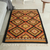 Handgewebter Wollteppich, (3 x 5) - Teppich aus indischer Wolle mit geometrischem Motiv (3 x 5)